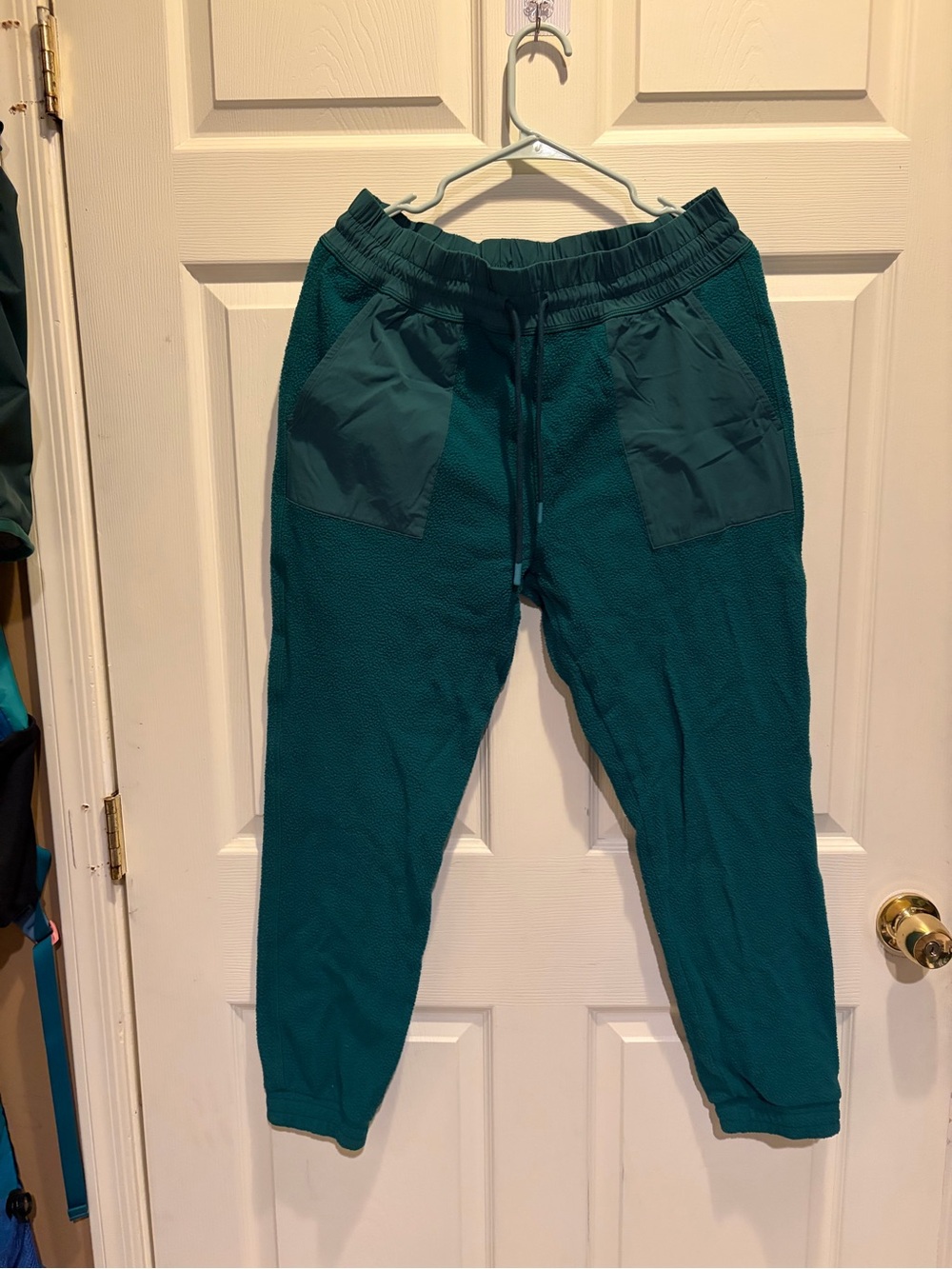 Cotopaxi Women’s Fleece Teal Pull-On Jogger Pants